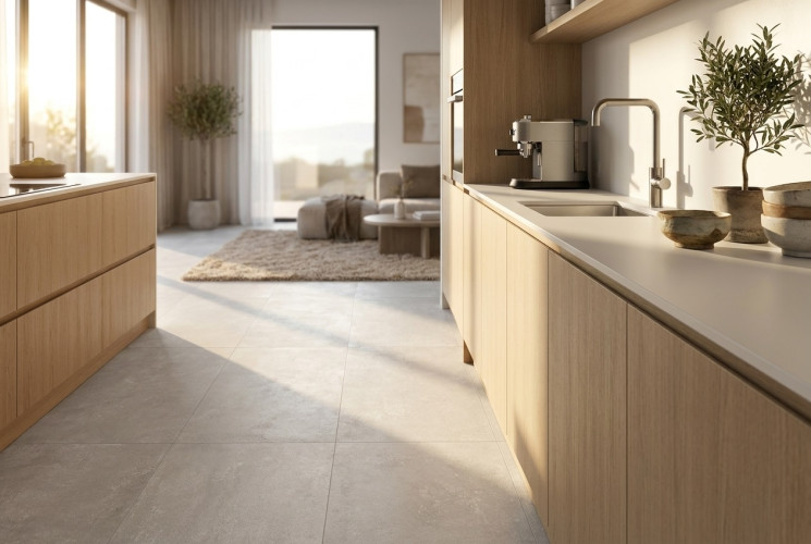 Керамогранит ГРАНИ ТАГАНАЯ GRESSE BETON MYRA PEARLY LIGHT / Мира Жемчужный Свет GRS08-05 бетон матовый 60x120