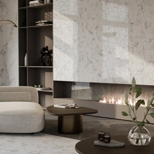 Керама Марацци / Kerama Marazzi KM6012B0330R МАРСЕЛЬ серый светлый глянцевый обрезной 60x119,5