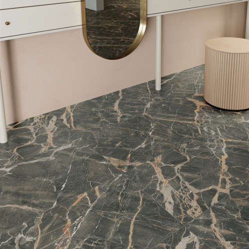 Керамогранит Колизеум ПОМПЕИ БРАУН СТУПЕНЬ Фронт 33x90