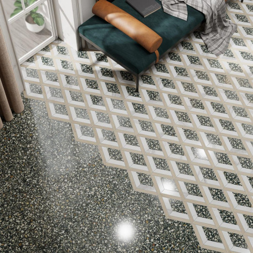 Керамогранит Керама Марацци Kerama Marazzi SG653622R БРИЧИОЛА черный лаппатированный обрезной 60x60