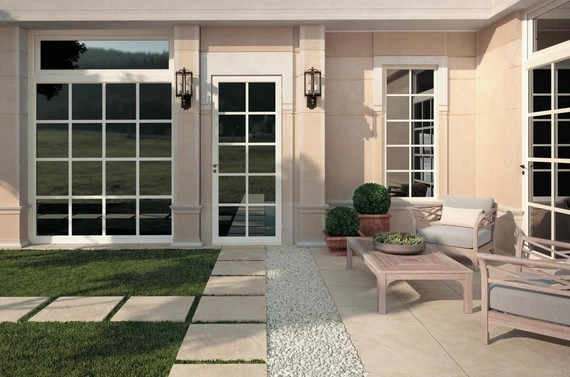 Керамогранит Atlas Concorde Cliff Beige Lastra / Атлас Конкорд Клиф Беж Ластра 60x60x2