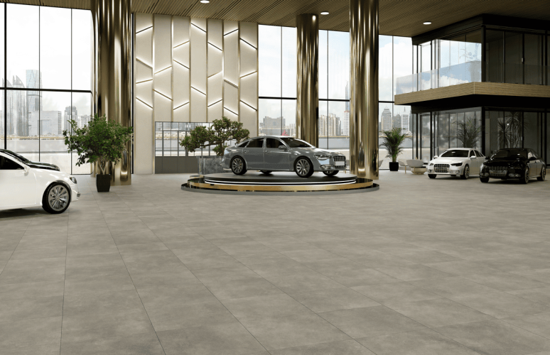 Керамогранит ПИАСТРЕЛЛА CU611R concrete urban / конкрет урбан серый матовый 60x60