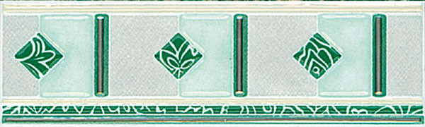 Плитка Бордюр Kerama Marazzi C726/8047 Карелия зеленый 5,8х20