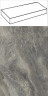 Италон Шарм Делюкс Гриджио Оробико Ступень Угловая / Italon Charme Deluxe Grigio Orobico Scale Angle 33x160