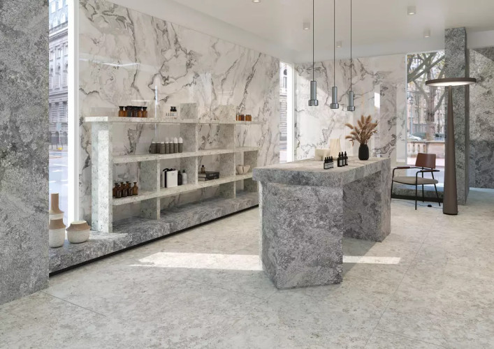 Атлас Конкорд Ф.Д.М. КВАРК БРАЗИЛИАН ВАЙТ Рет / Atlas Concorde F.D.M. QUARK BRAZILIAN WHITE Ret 60x120