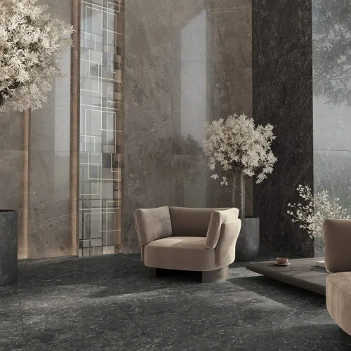 Керама Марацци / Kerama Marazzi KMD3STA130BR МАРСЕЛЬ Декор микс тёмный глянцевый обрезной 60x119,5