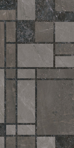 Керама Марацци / Kerama Marazzi KMD3STA130BR МАРСЕЛЬ Декор микс тёмный глянцевый обрезной 60x119,5