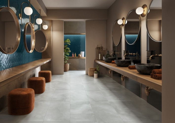 Керамогранит Колизеум ЛИНАТЕ ГРЭЙ 45x90