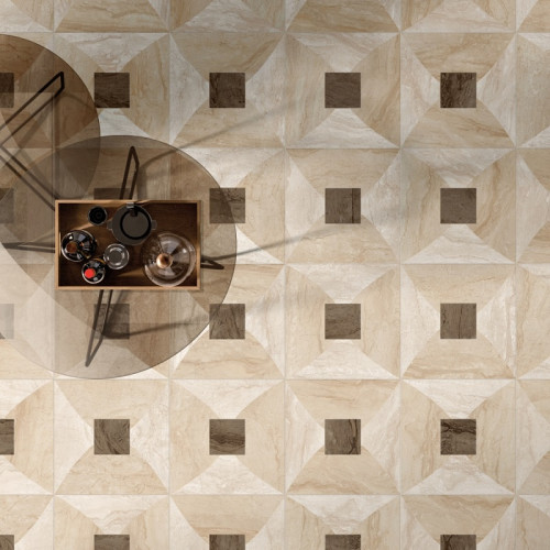 Керамогранит Колизеум ВЕНЕЦИЯ ВСТАВКА САН МАРКО ЛАП 45x45