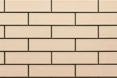 Клинкерная плитка Cerrad Elewacja gladka krem 6,5x24,5