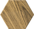 Керамическая плитка Tubadzin BURANO wood HEX 11x12,5