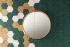 Керамическая плитка Tubadzin BURANO green HEX 11x12,5