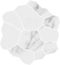 Керама Марацци / Kerama Marazzi KMD2HID019BR МАРСЕЛЬ Декор наборный белый глянцевый обрезной 31,5x34,2