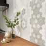 Керамическая плитка Керама Марацци Kerama Marazzi 63006 КАРМУ МОЗАИКА шестигранник бежевый светлый матовый 29,8x29,7