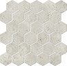 Керамическая плитка Керама Марацци Kerama Marazzi 63007 КАРМУ МОЗАИКА шестигранник серый светлый матовый 29,8x29,7
