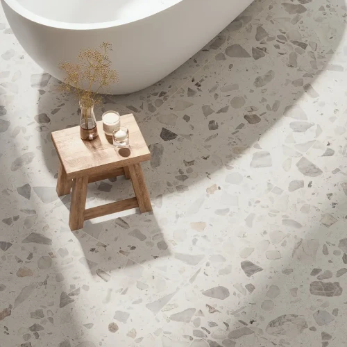 Керама Марацци / Kerama Marazzi KM6012G1491R ТАРАСКОН СТОУН серый светлый матовый обрезной 60x119,5