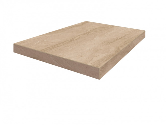 Керамогранит Колизеум ВЕНЕЦИЯ БЕЖ ЛАП СТУПЕНЬ Угл. ПРАВ 33x45