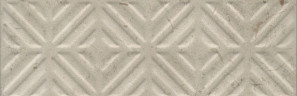 Керамическая плитка Керама Марацци Kerama Marazzi 11210R\4 КАРМУ БОРДЮР бежевый матовый 30x9,6