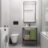 Керама Марацци / Kerama Marazzi DD602020R\6BT ПРО МАТРИКС Плинтус серый светлый обрезной 9,5x60