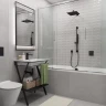 Керама Марацци / Kerama Marazzi DD602020R\6BT ПРО МАТРИКС Плинтус серый светлый обрезной 9,5x60