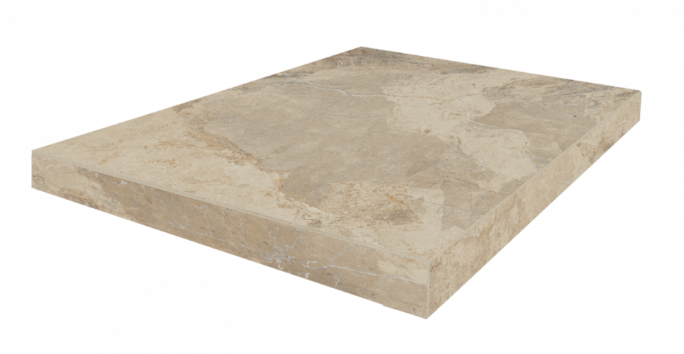 Керамогранит Колизеум ВЕРОНА БЕЖ СТУПЕНЬ Угл. ЛЕВ 33x45