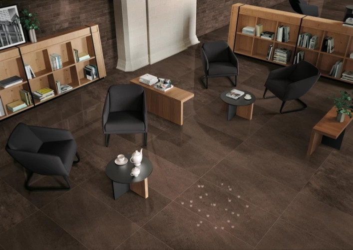 Керамогранит Atlas Concorde Wise Moka Listello Lap / Атлас Конкорд Вайз Мока Бордюр Лап 7,2х60