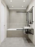 Керама Марацци / Kerama Marazzi DD602220R\6BT ПРО МАТРИКС Плинтус серый обрезной 9,5x60