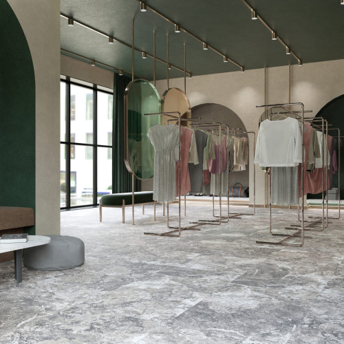 Керамогранит ПИАСТРЕЛЛА PM672R pietra marrone / структурный коричневый камень 60x60