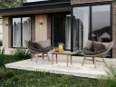 Керамогранит Керама Марацци / Kerama Marazzi ТЕРРАСА SG158500N\GR\ANS СТУПЕНЬ угловая левая коричневый противоскользящий 30x30