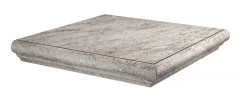 Керамогранит Керама Марацци / Kerama Marazzi ТЕРРАСА SG158500N\GR\ANS СТУПЕНЬ угловая левая коричневый противоскользящий 30x30