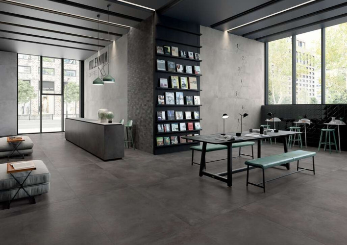 Италон Миллениум Блэк Рет / Italon Millennium Black Ret 60x60