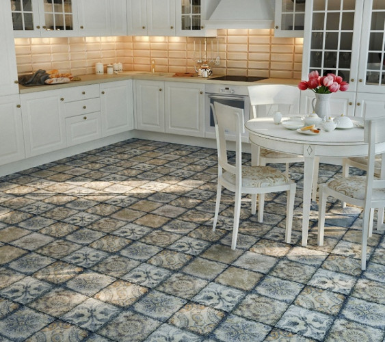 Керамогранит КЕРАМИН ТИНТОРЕТТО 1 тип 1 серый матовый 50x50