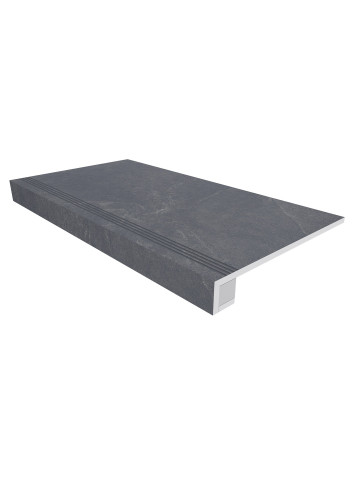 Керамогранит Estima Terra Эстима Терра Ступень TE04 33x120 Неполир. (прямоугольный капинос) + Подступенок 14,5x120