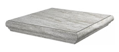 Керамогранит Керама Марацци / Kerama Marazzi ТЕРРАСА SG158700N\GR\AND СТУПЕНЬ угловая правая серый противоскользящий 30x30