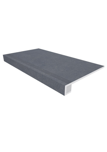 Керамогранит Estima Luna Эстима Луна Ступень LN04 33x120 Неполир. (прямоугольный капинос) + Подступенок 14,5x120