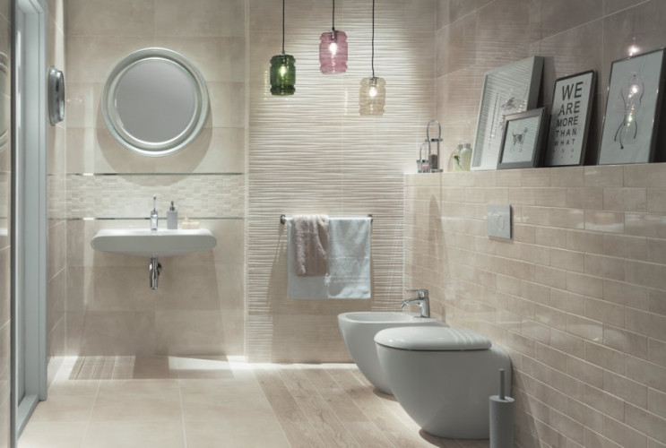 Керамогранит Tubadzin ESTRELLA wood beige STR 14,8x59,8