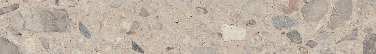Керама Марацци / Kerama Marazzi KM6060G0691RBT6 ТАРАСКОН СТОУН Плинтус бежевый светлый матовый обрезной 9,5x60