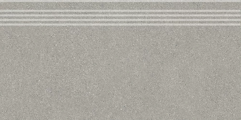 Керама Марацци / Kerama Marazzi DD254020R\GR ДЖИМИНЬЯНО СТУПЕНЬ серый матовый обрезной 30x60