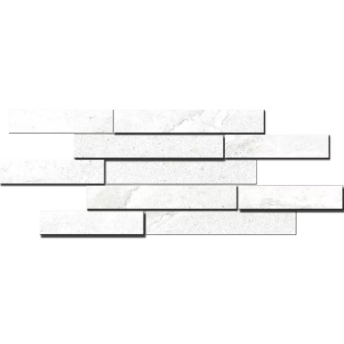 Мозаика Аметис Кайлас Айвори / Ametis Kailas Ivory KA00 Muretto-3D Непол. 28x78,5