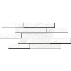 Мозаика Аметис Кайлас Айвори / Ametis Kailas Ivory KA00 Muretto-3D Непол. 28x78,5