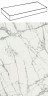 Италон Шарм Делюкс Инвизибл Уайт Ступень Угловая / Italon Charme Deluxe Invisible White Scale Angle 33x80