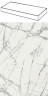 Италон Шарм Делюкс Инвизибл Уайт Ступень Угловая / Italon Charme Deluxe Invisible White Scale Angle 33x80