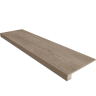 Керамогранит Estima Classic Wood Эстима Классик Вуд Ступень CW02 33x120 Неполир. (прямоугол. бортик) без насечек + Подступенок 14,5x120
