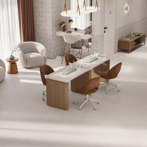 Керама Марацци / Kerama Marazzi KM6060G0931RBT6 ТАРАСКОН Плинтус_серый светлый матовый обрезной 9,5x60