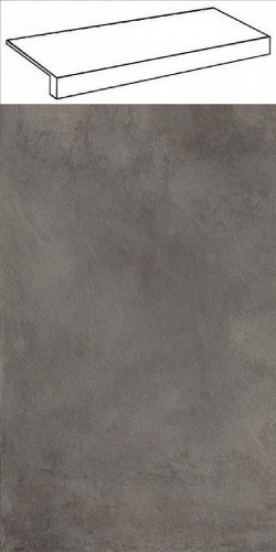 Италон Миллениум Блэк Ступень Фронт / Italon Millennium Black Scale Front 33x160