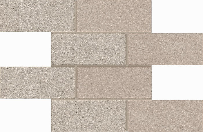 Керамогранит Estima Terra Эстима Терра Мозаика LN00/TE00 Bricks Big Неполир. 28,6x35