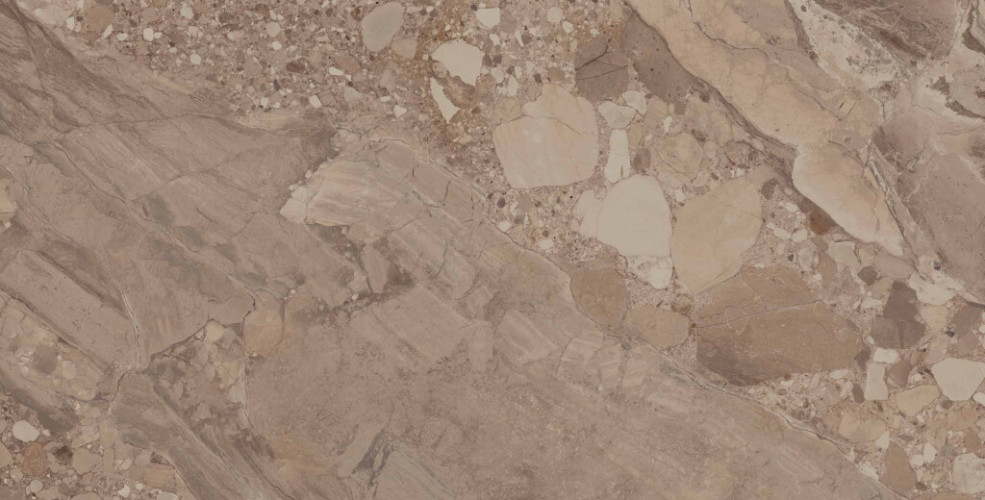 Керамогранит Аметис Оушнмист Браун / Ametis Oceanmist Brown OM03 полиров 60x120