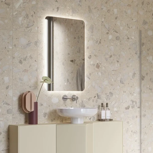 Керама Марацци / Kerama Marazzi KM3090B0201R ТАРАСКОН СТОУН бежевый светлый матовый обрезной 30x89,5