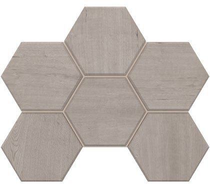 Керамогранит Estima Classic Wood Эстима Классик Вуд Мозаика CW01 Hexagon Неполир. 25x28,5