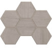 Керамогранит Estima Classic Wood Эстима Классик Вуд Мозаика CW01 Hexagon Неполир. 25x28,5